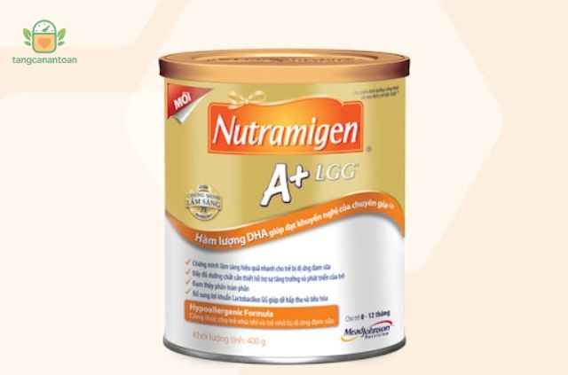 sữa nutramigen có tăng cân không