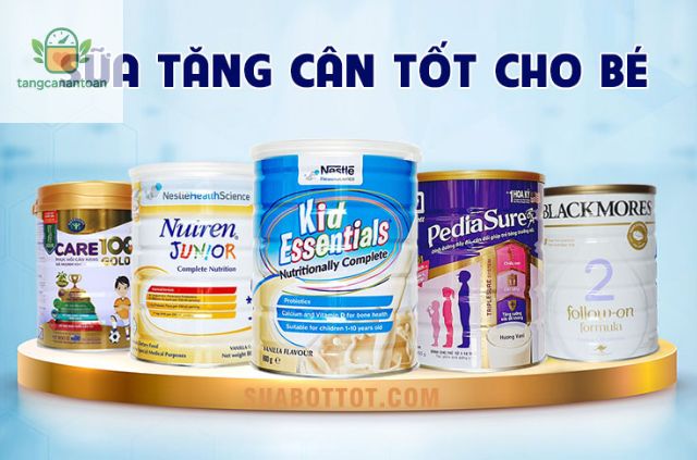 dòng sữa tăng cân