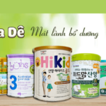 Sữa dê tăng cân cho bé hiệu quả