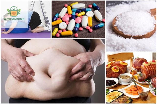 tăng cân đột ngột ở nam giới